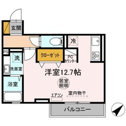 フランボワーズ中島の物件間取画像